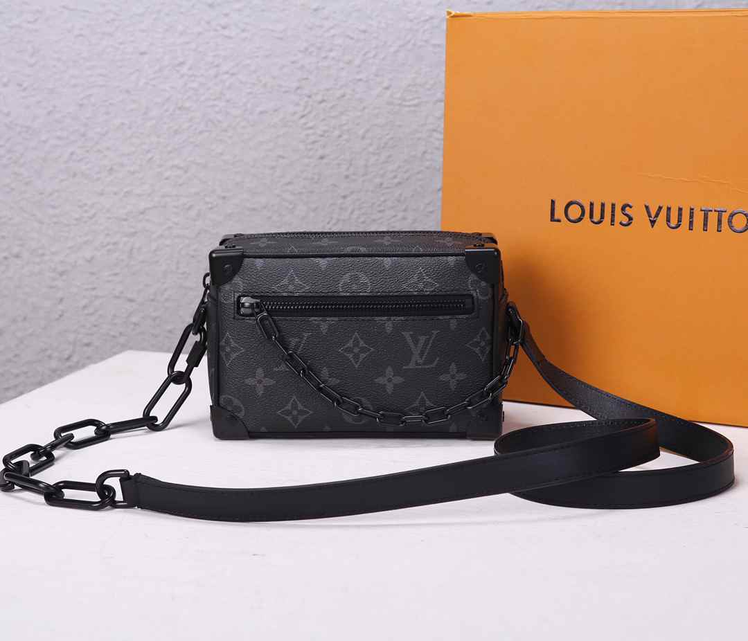 LV MONOGRAM Eclipse Mini Soft Trunk M44735 18.5x13x8CM 