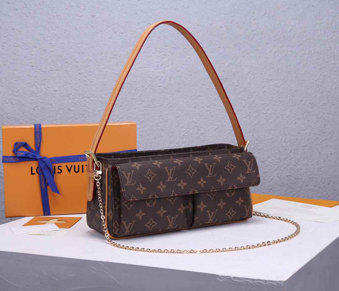 LV VINTAGE HANDBAG M51164 30x13x11CM