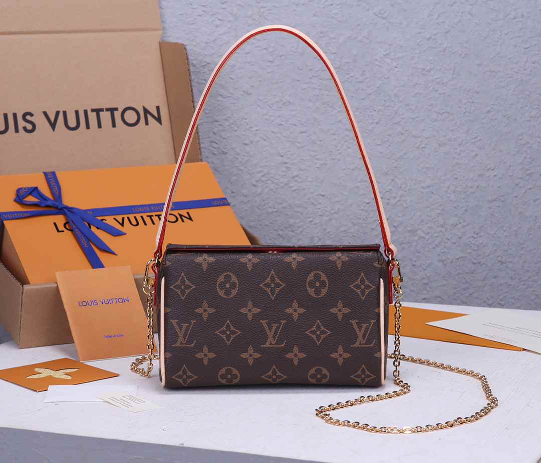 LV Monogram VINTAGE HANDBAG M41966 M51900 21x12x7CM