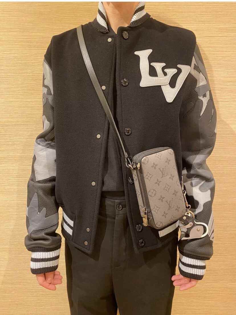 LV Double Phone POUCH  M69534 11x19x3.5CM 