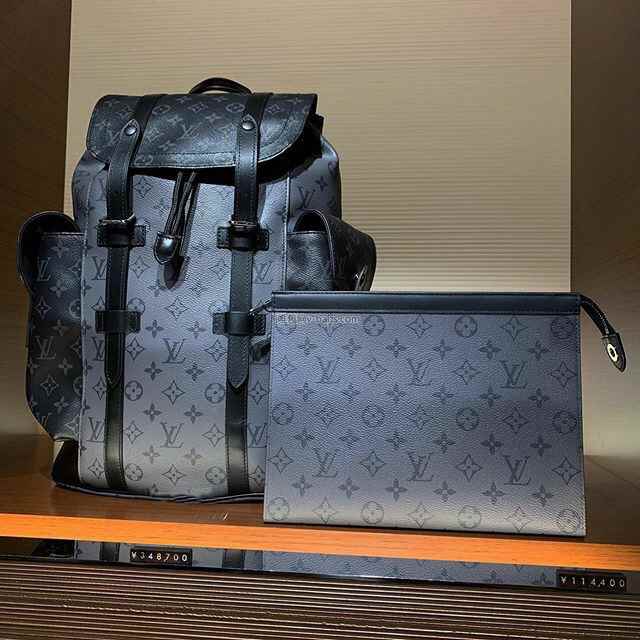 LV Christopher BACKPACK Monogram Eclipse Monogram Eclipse Reverse  M45419 41x48x13CM