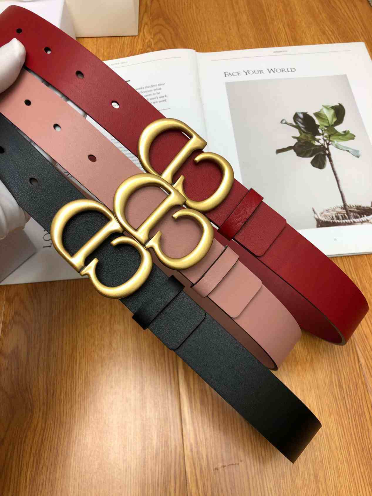 BRAND MENS BELT