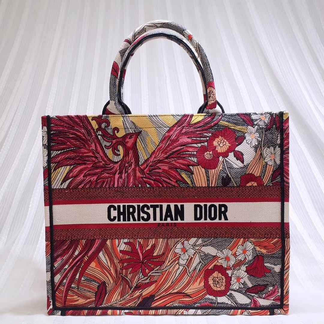 DIOR BOOK TOTE SMALL 36.5x28CM, BIG 41.5x32x5CM