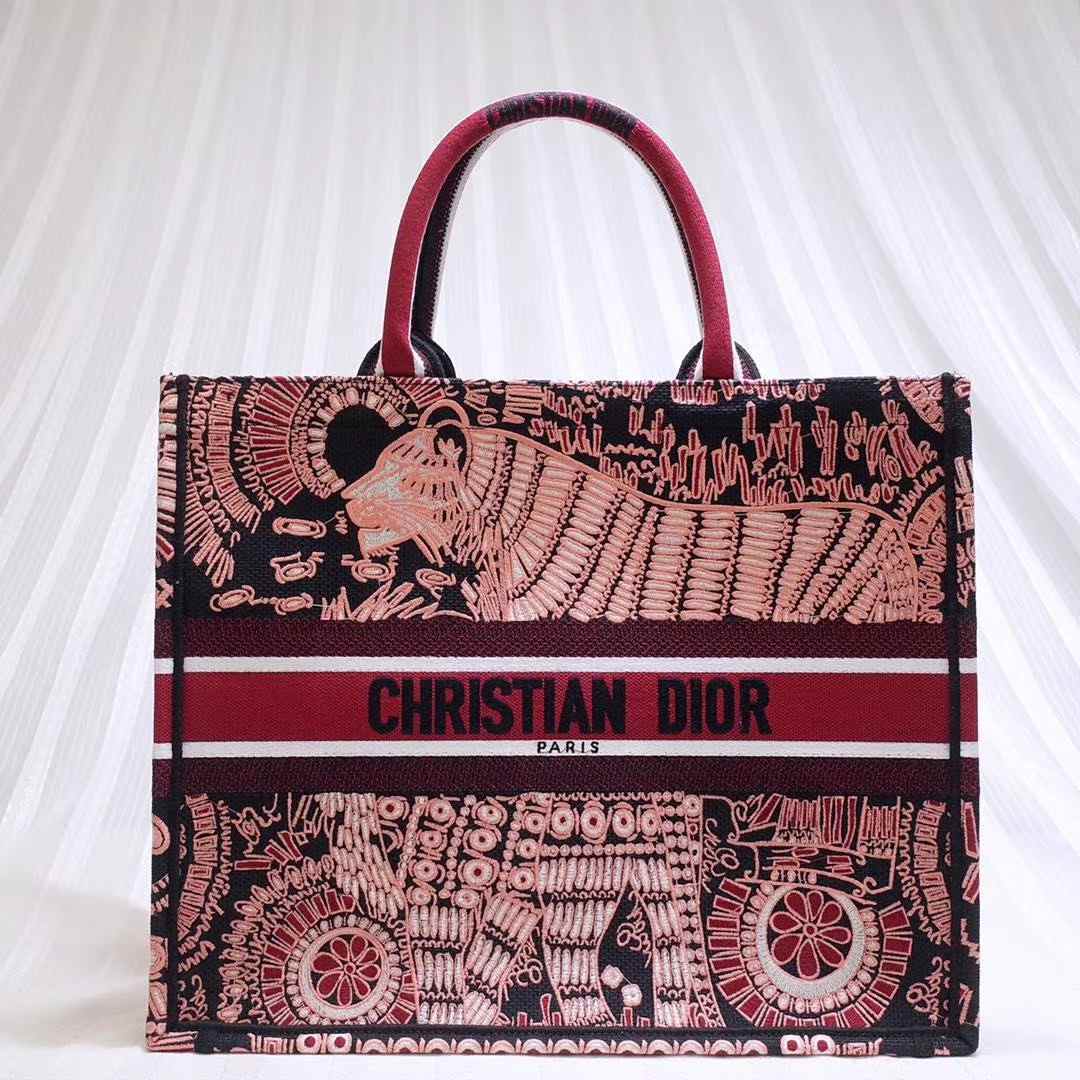 DIOR BOOK TOTE SMALL 36.5x28CM, BIG 41.5x32x5CM