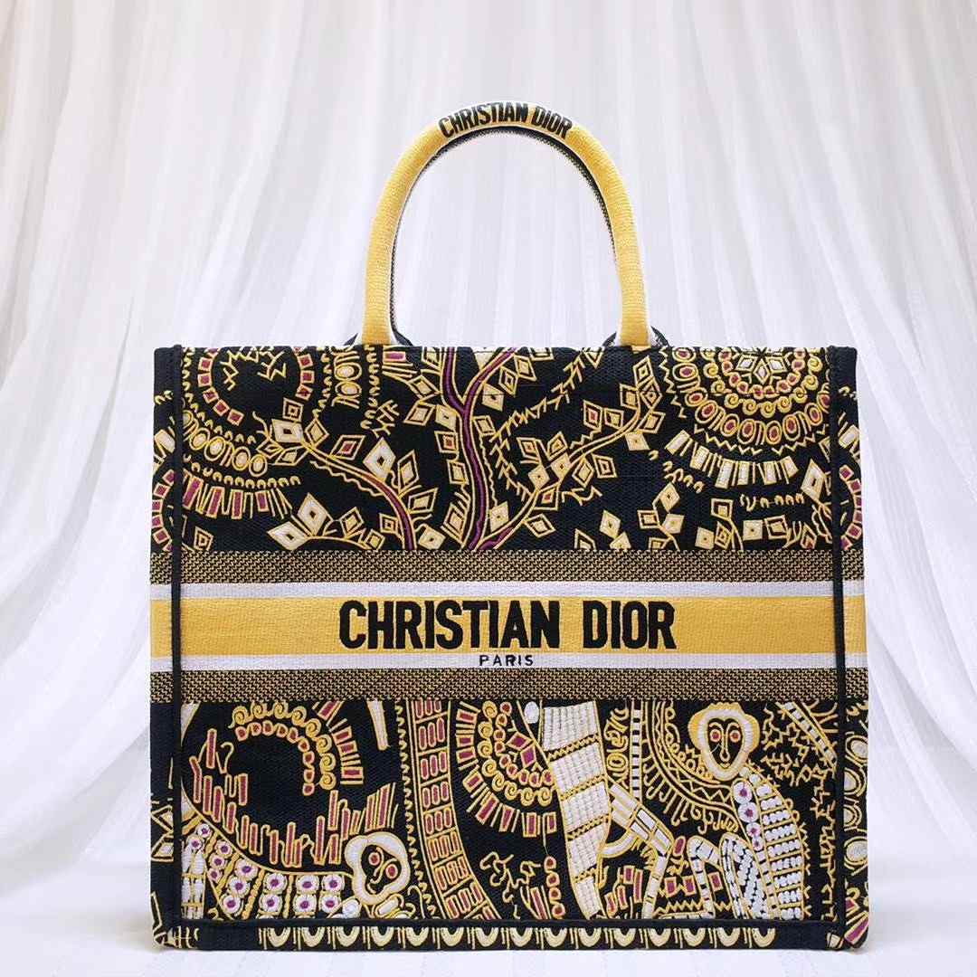 DIOR BOOK TOTE SMALL 36.5x28CM, BIG 41.5x32x5CM