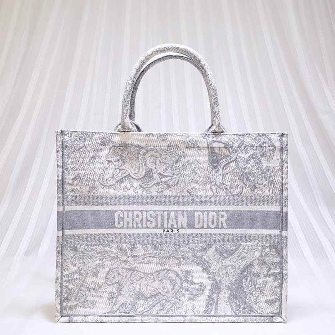 DIOR BOOK TOTE SMALL 36.5x28CM, BIG 41.5x32x5CM