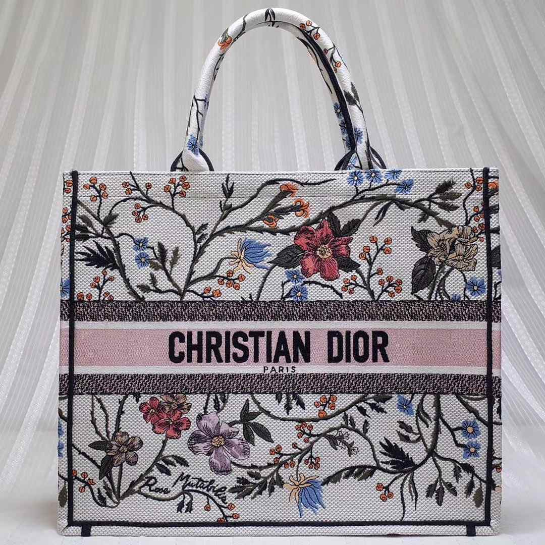 DIOR BOOK TOTE SMALL 36.5x28CM, BIG 41.5x32x5CM