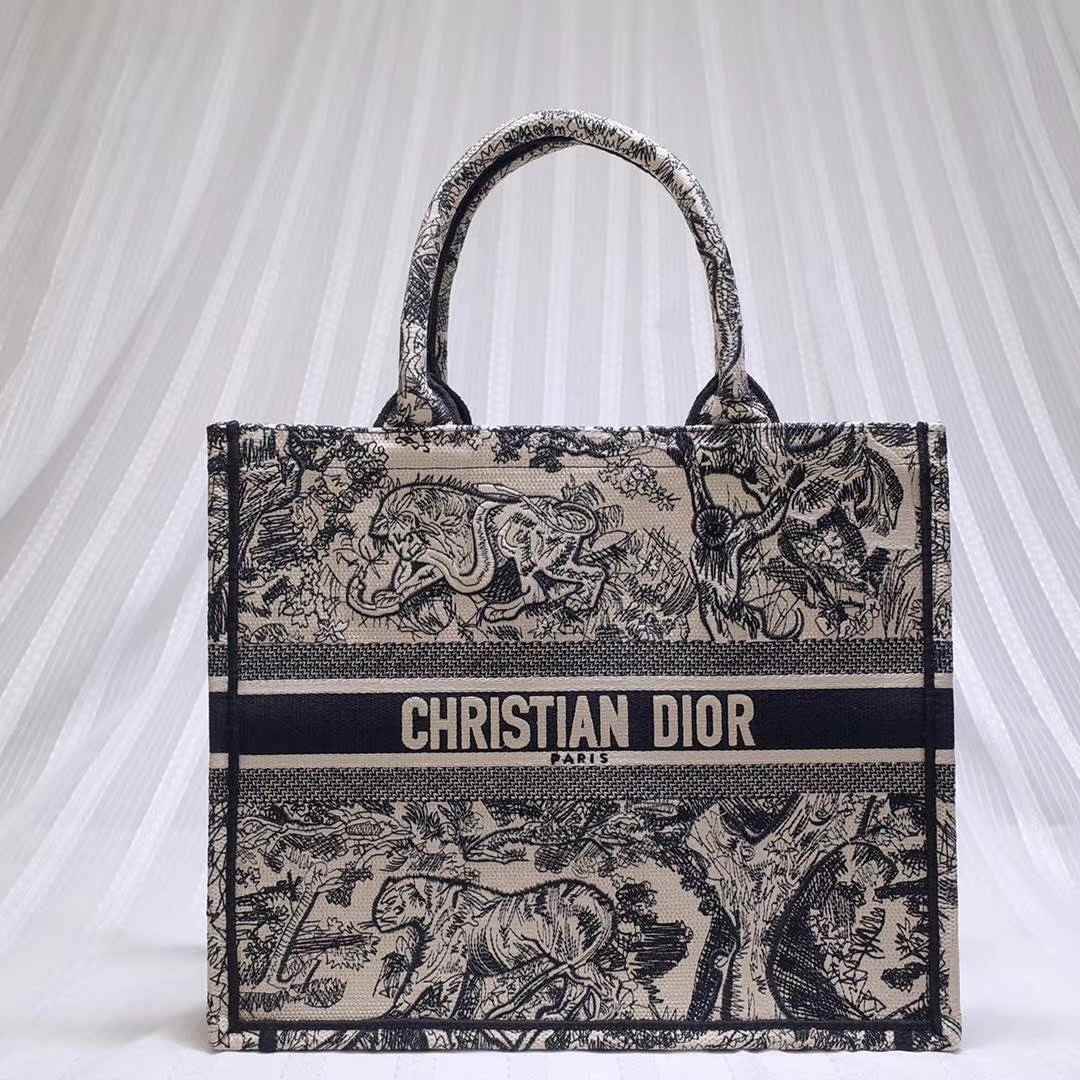 DIOR BOOK TOTE SMALL 36.5x28CM, BIG 41.5x32x5CM