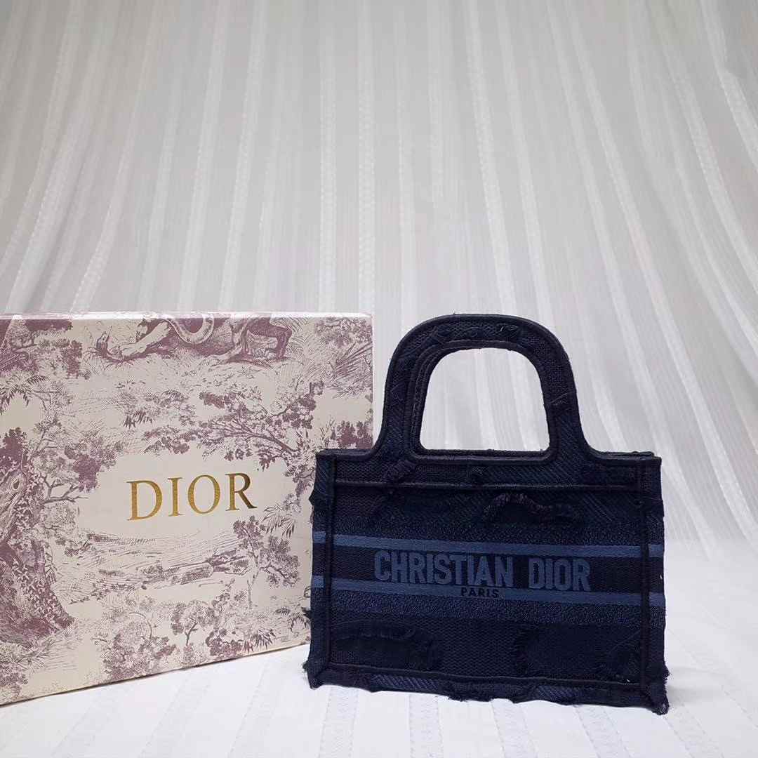 Christian DIOR CD BOOK TOTE MINI 23x17x7cm