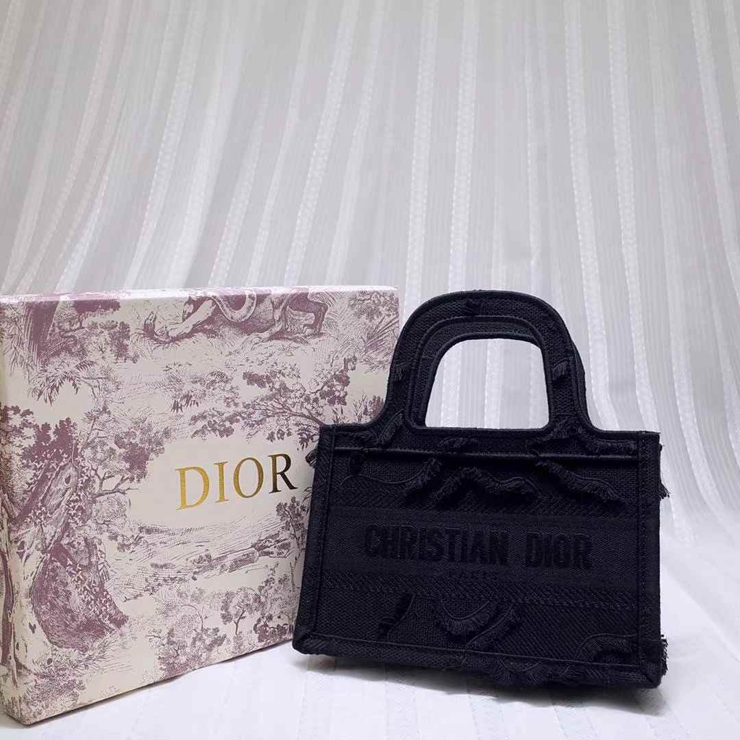 Christian DIOR CD BOOK TOTE MINI 23x17x7cm