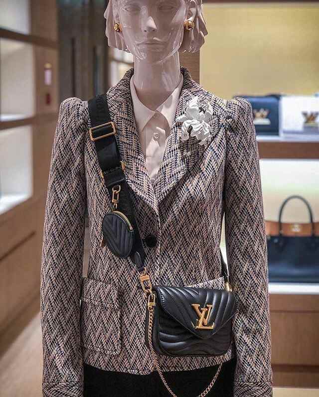 LV New Wave Multi-Pochette SATCHEL HANDBAG M56461 19x14x5CM