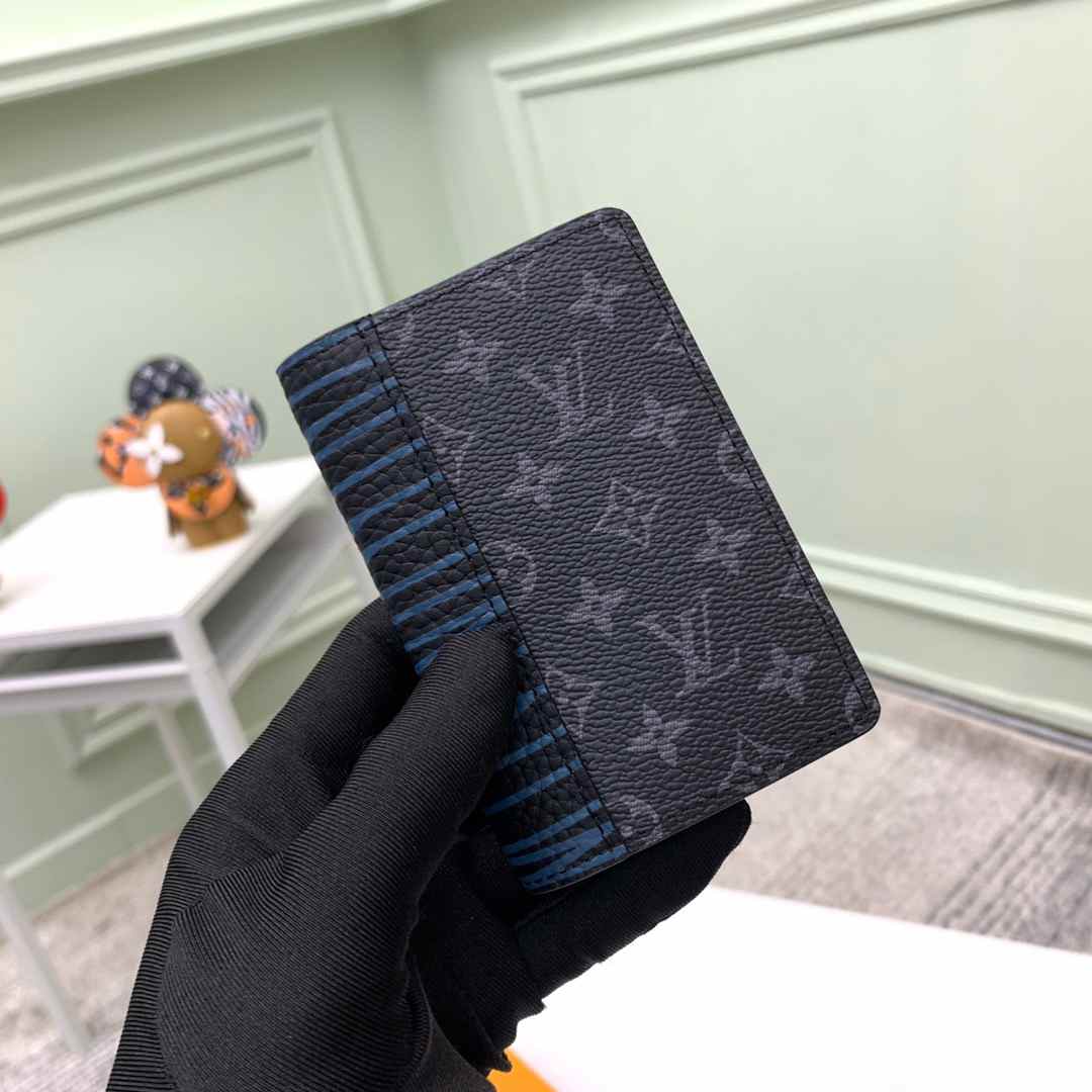 LV M69737 pocket wallet  Virgil Abloh Multiple wallet Patchwork 8.0 x 11.0 x 1.0cm