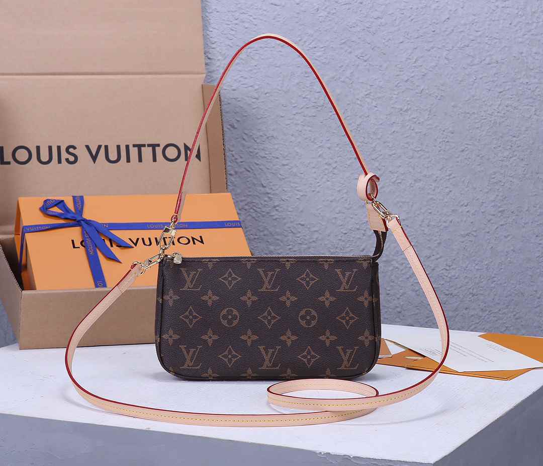 LV VINTAGE SMALL HANDBAG M40712 23.5x13.5x4CM