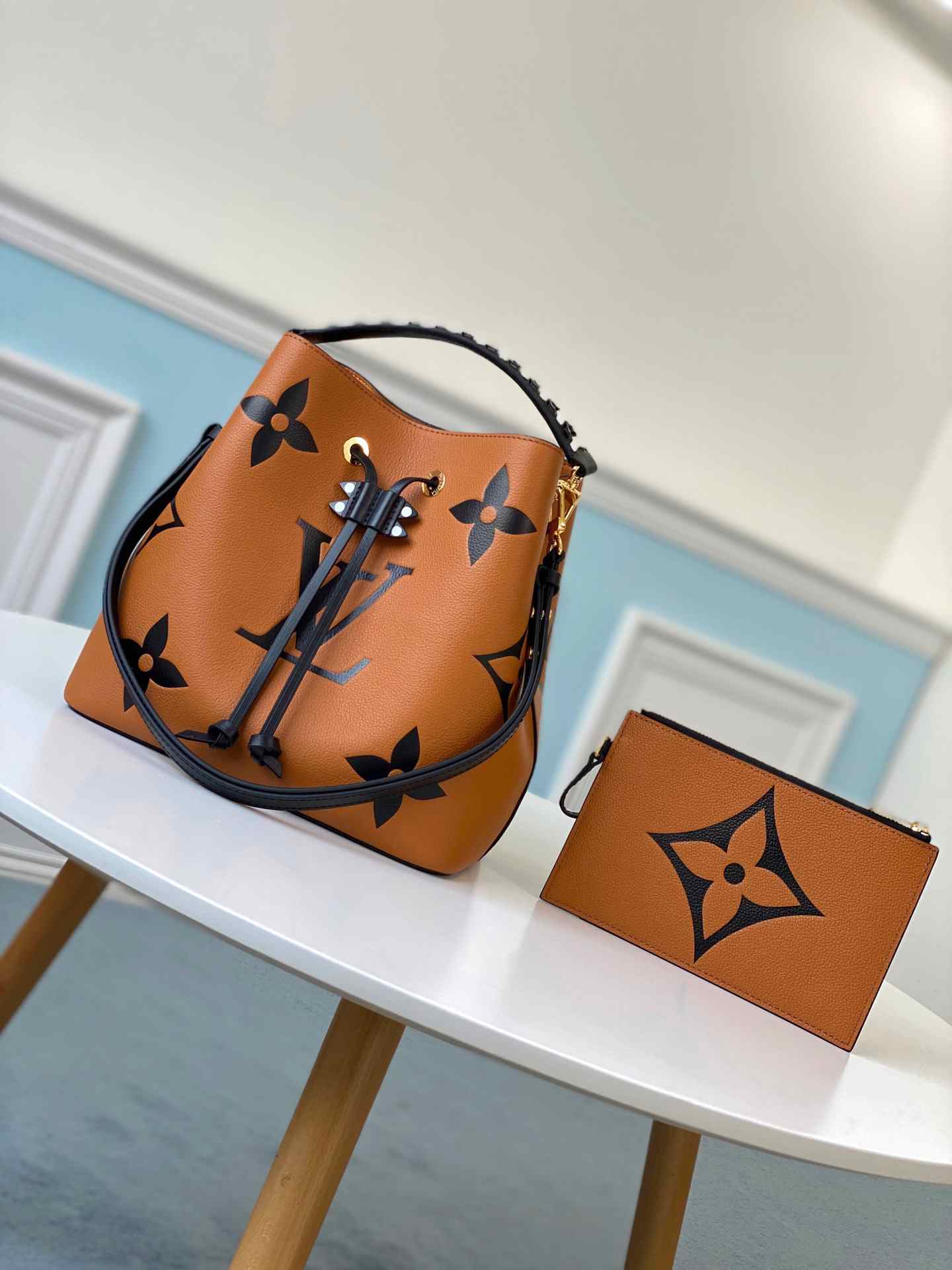 LV NEW M56888 M56889 M56890 N?oNo? STRING BAG 26.0 x 26.0 x 17.5cm