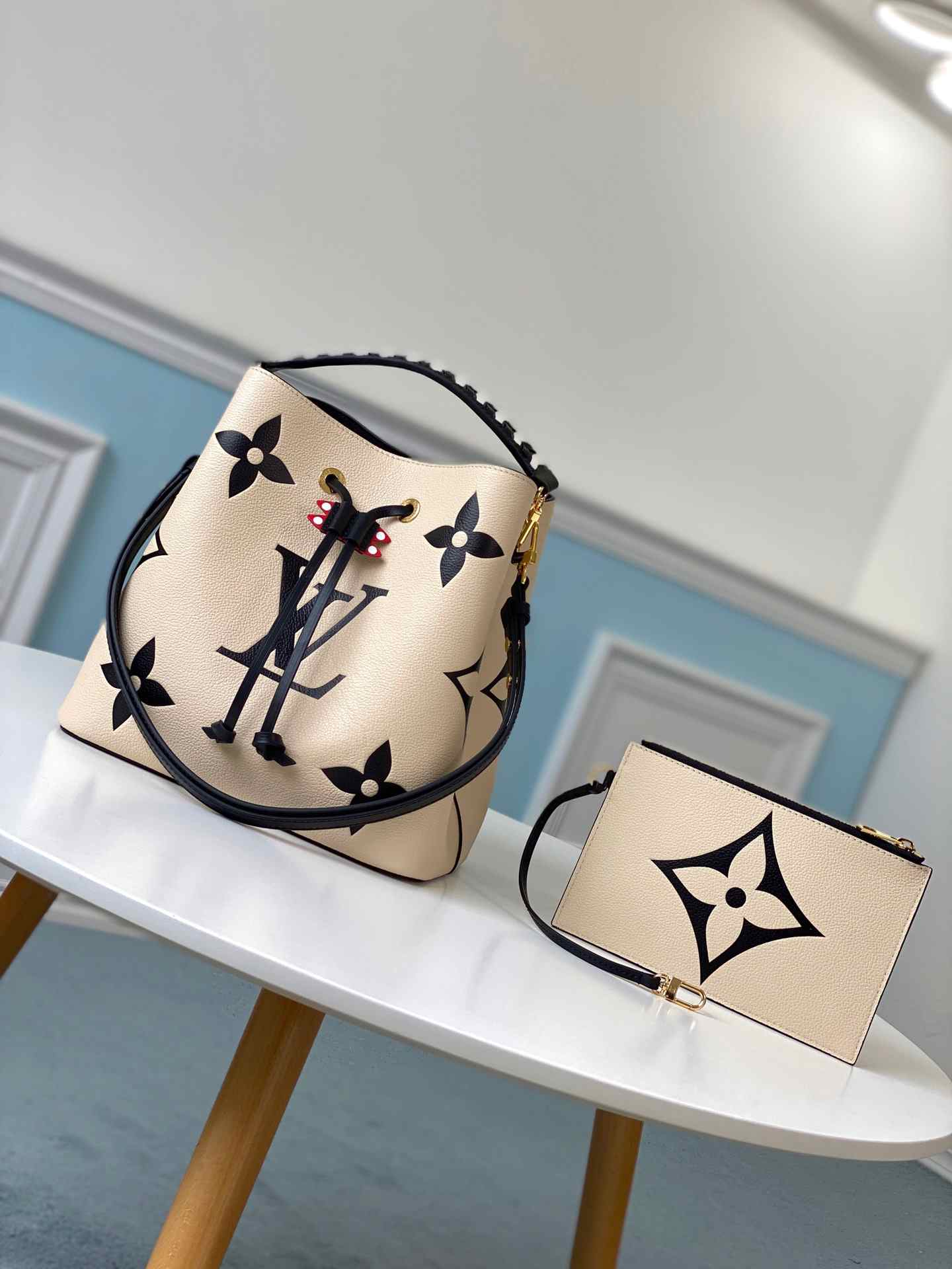 LV NEW M56888 M56889 M56890 N?oNo? STRING BAG 26.0 x 26.0 x 17.5cm