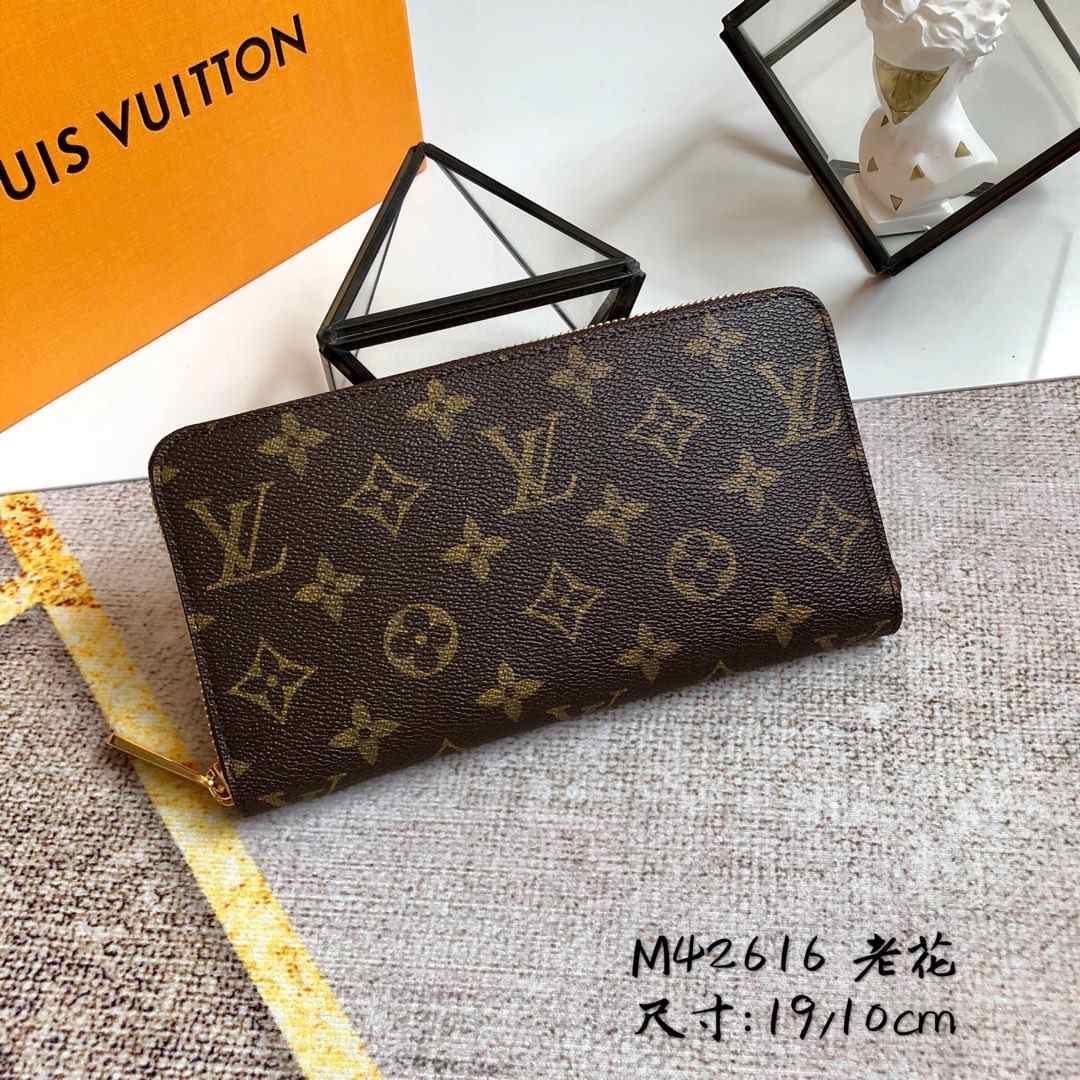 LV ZIPPY WALLET M42616 N41661 N63503 19X10cm