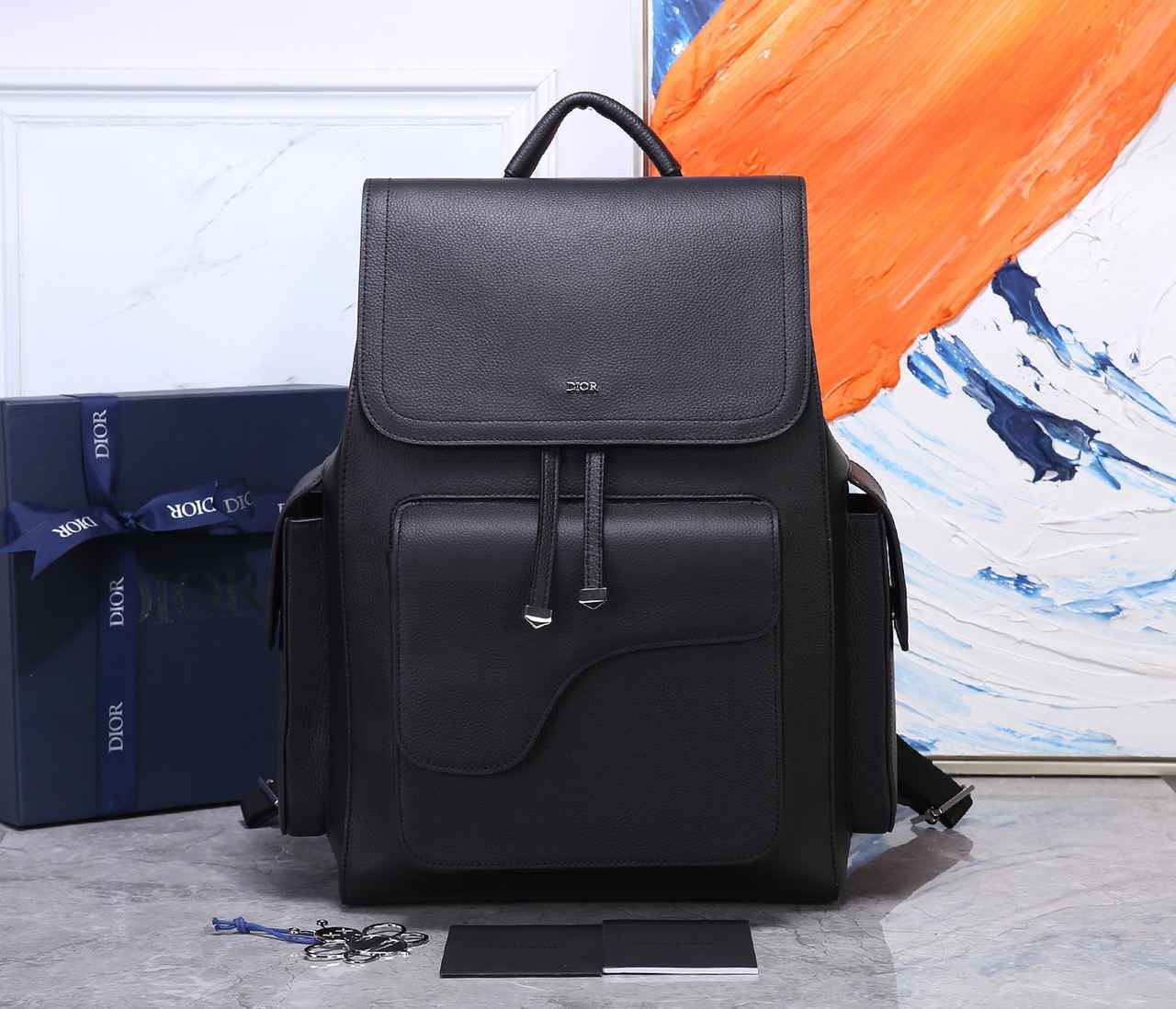 DI0R BACKPACK MENS BAG CD93329 29X42X15CM