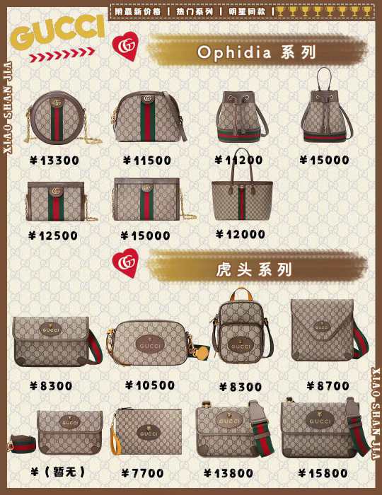 GUCCl BAGS 230123