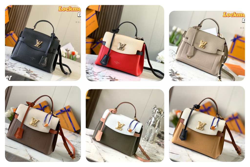 L\V LEATHER BAG 230123