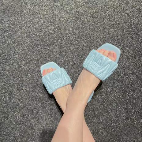 MlUMIU WOMENS SLIPPERS 