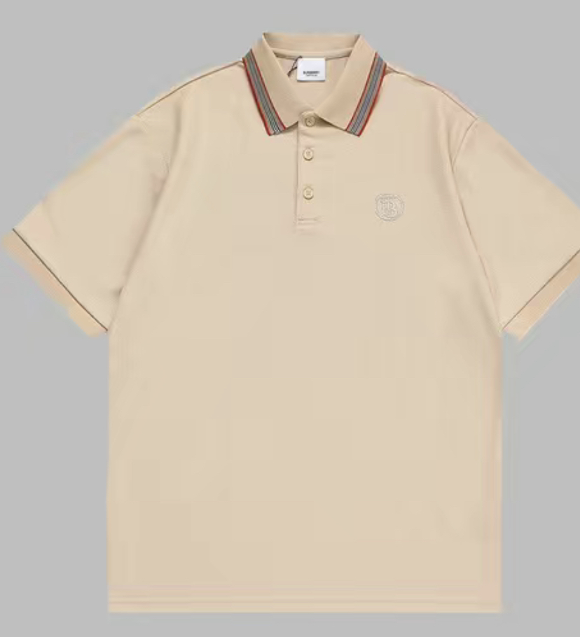 bur-berry mens polo shirt