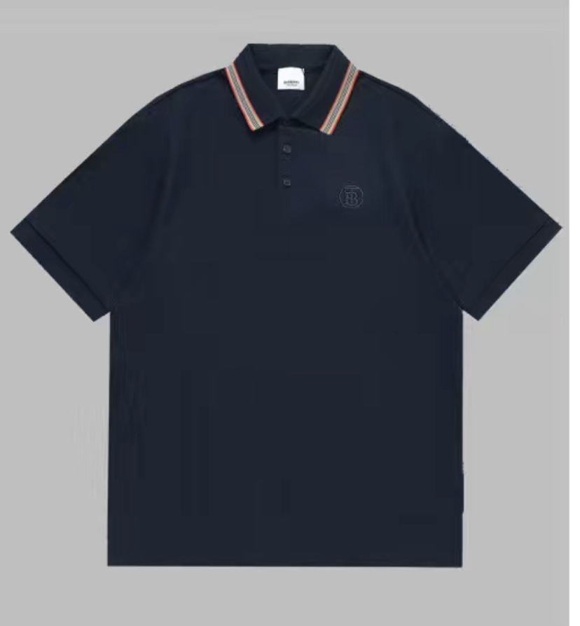 bur-berry mens polo shirt