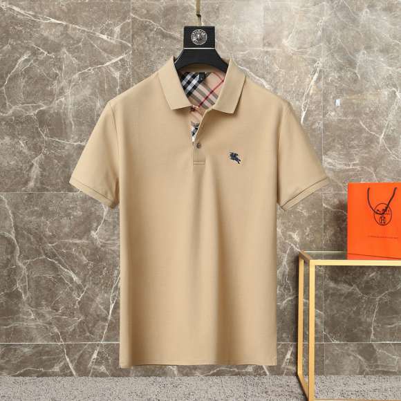 bur-berry mens polo shirt