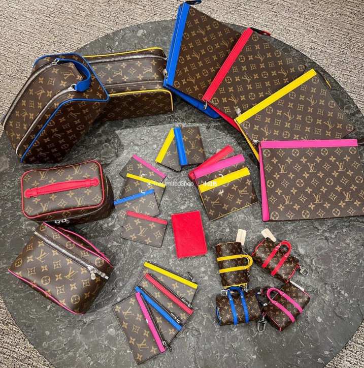 LV COLORMANIA MINI KEEPALL POUCH  