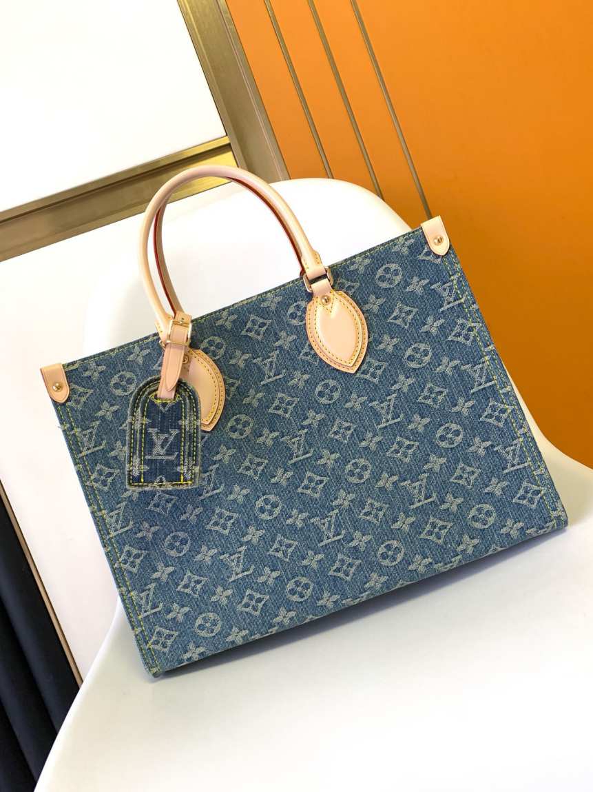 L\V NEW M82950 M46855 M46854 CarryAll Monogram Demin M82949 M82948 M46871 M46836 M46837 M46856 M24564 Coussin ONTHEGO
