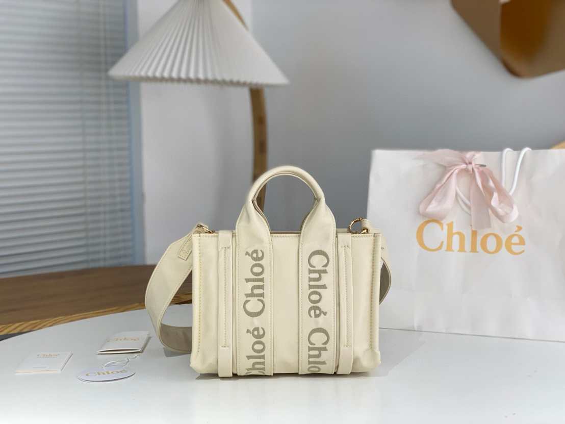 CHL0E WOODY HANDBAG 240302