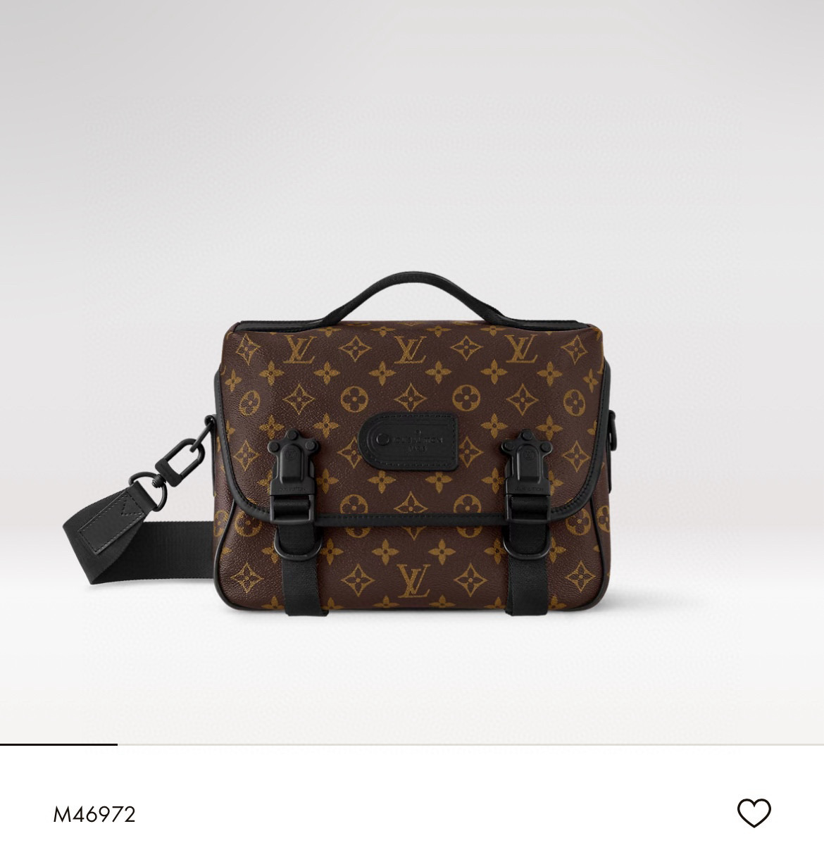 L\V NEW mens bag M46972 31x22x11cm