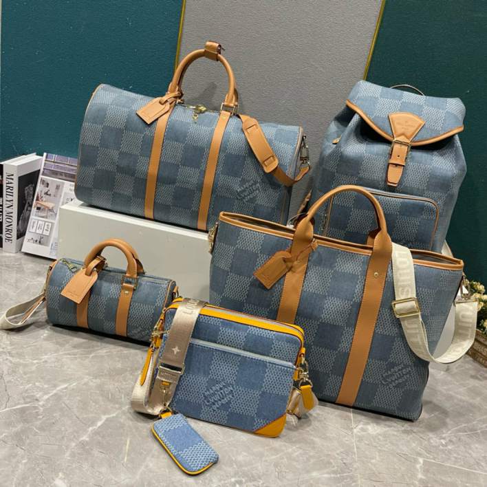 L\V M40708-40702-40739-69443-22762 KEEPALL  M40739  Keepall Bandouli?re 50  50 x 29 x 23