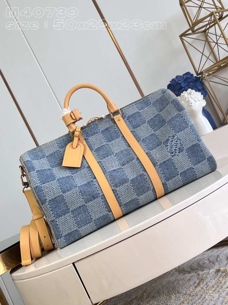 L\V M40708-40702-40739-69443-22762 KEEPALL  M40739  Keepall Bandouli?re 50  50 x 29 x 23