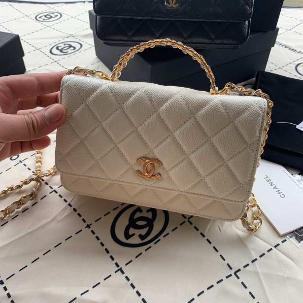Ch@nel womens handbag 250118