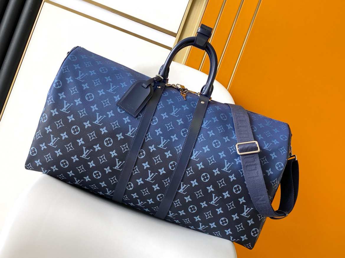 L\V 24FW New Monogram M11558 55X27X20CM Messenger Montsouris Keepall 