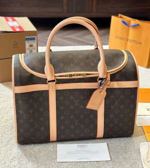 LV DOG CAT PET CASE BOX BAG M45662 M42024 CARRIER