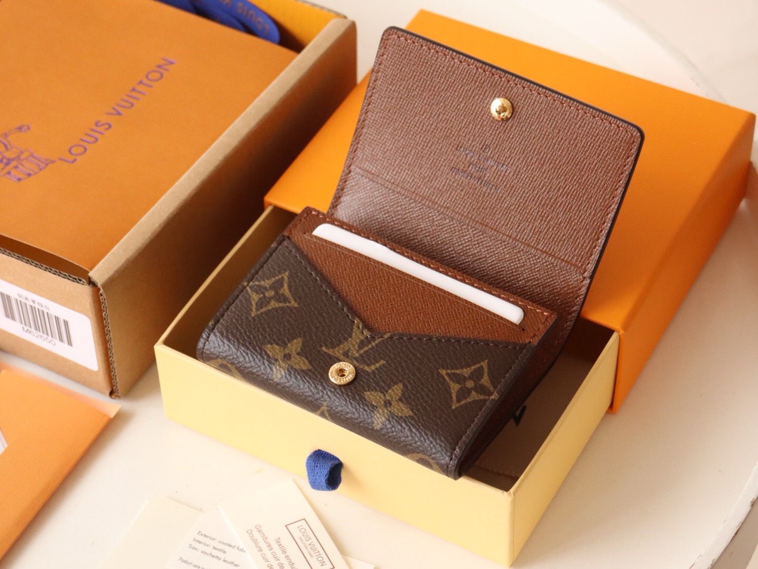 L\V NEW WALLETS ENVELOPPE CARTE DE VISITE N63338 M12874 M63801 M62292 M64595 250521