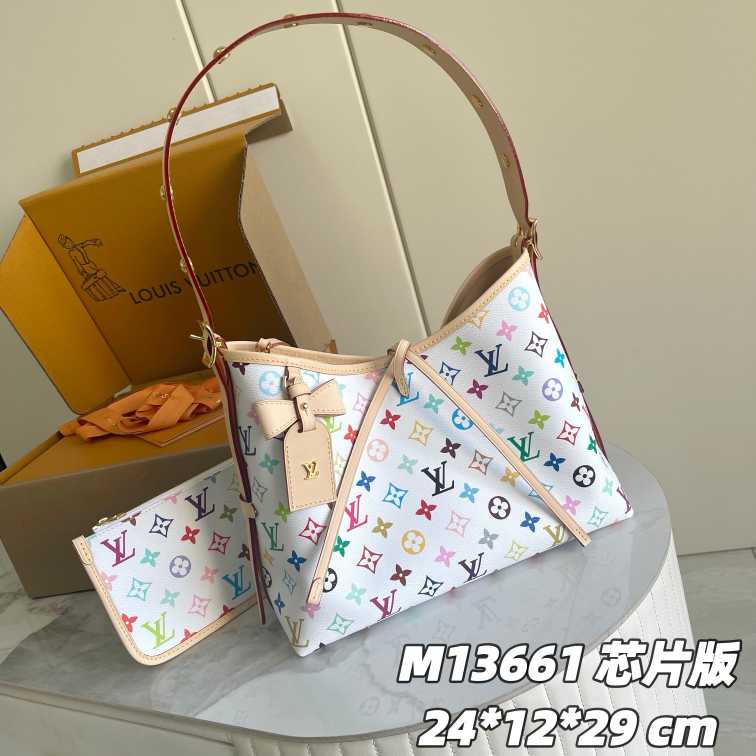 L\V NEW HANDBAG CarryAll M13661 250521 29x24x12CM