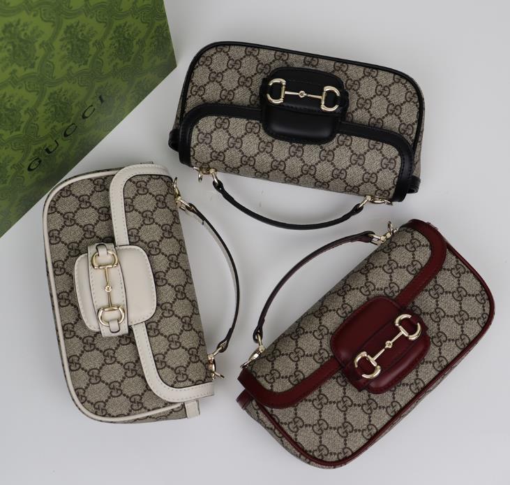 Gucci Horsebit 1955 Sabato De Sarno  Rosso Ancora 815206  22.6x12.7x5.6cm 815178，815206，815205