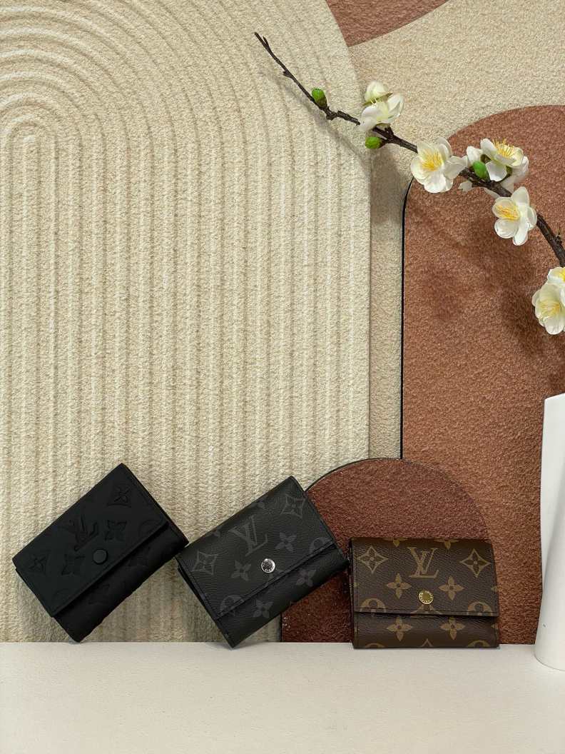 L\V Victor WALLET Monogram Shadow M12635 M12598 11.5 x 9 x 2.5CM