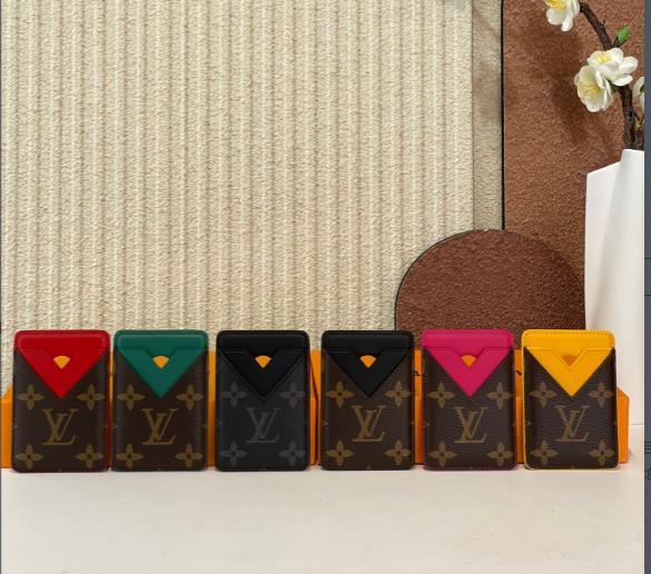 Monogram Macassar M12856 M12855 M12602  M13185 M12851 M12853 9.5 x 0.5 x 6.5CM MagSafe iPhone 