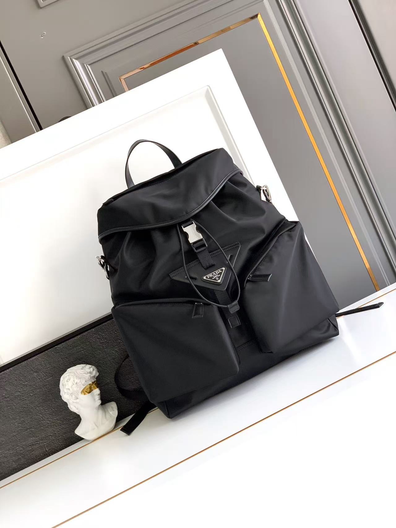 Pr@da mens bag backpack new 20250622