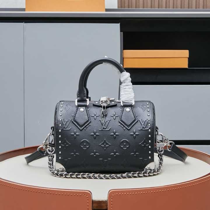 womens handbag M14575 Monogram Bold Speedy 20 Trunk  13.5 x 11 x 20.5cm OnTheGo pm